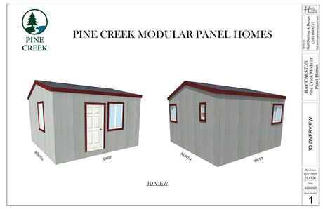Panel home 3D overview preview