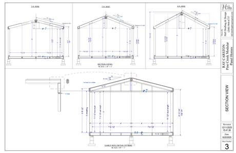 Panel home section view preview